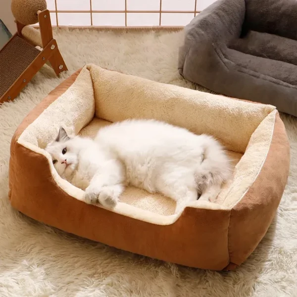 Letto per gatti Prodotti per animali Cuscini Articoli per gattini Accessori Per cani Tutte le case Forniture Cose Accessorio Habitat Cestino Letti per la casa 4