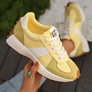 Women Sneakers 2025 New Spring Autumn Brand Luxury Vulcanize Shoes Casual Footwear Zapatillas Mujer Light Flat Breathable Shoes 1