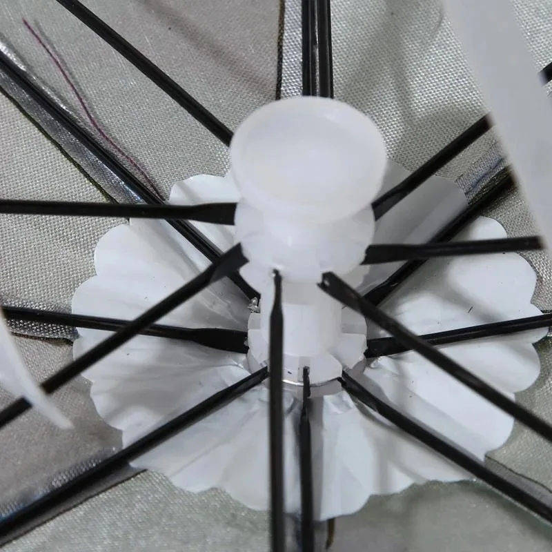 1PC pieghevole ombrello cappello berretto copricapo per la pesca escursionismo spiaggia campeggio cappelli testa all'aperto 4