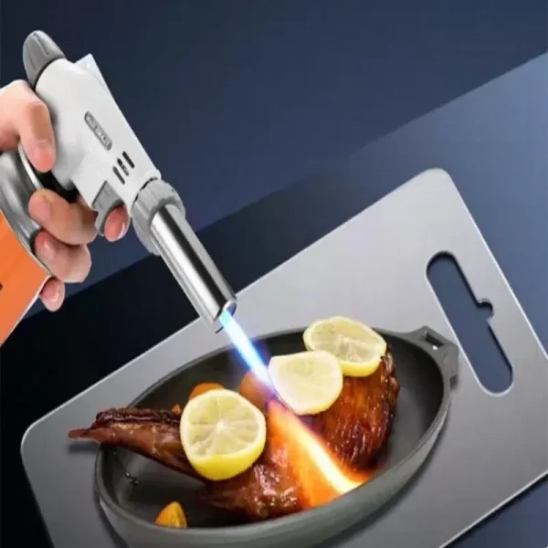 Torcia per cottura, accensione automatica, gas butano, bruciatore per saldatura, riscaldamento, bruciatore a gas per saldatura 5