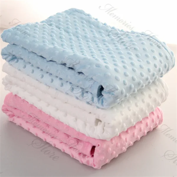 Nome ricamato luna e stella passeggino per bambini coperta morbida nome personalizzato regalo di nascita neonato coperte per doccia per bambini 4