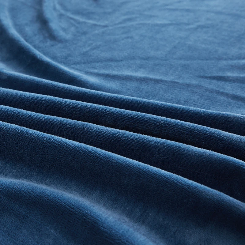 Lenzuolo con angoli in tessuto di velluto elasticizzato solido Coprimaterasso morbido elastico Coprimaterasso Protezione per biancheria da letto Lenzuolo con angoli Inverno Mantieni caldo 4