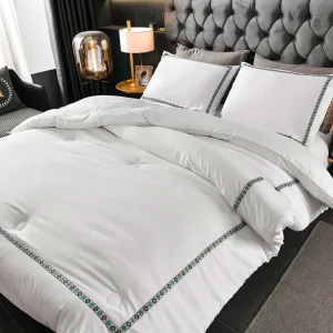 Trapunta piumino Super morbido spesso autunno inverno piumino caldo biancheria da letto per la casa copriletto trapuntato Queen Double per King coperta ie. 1