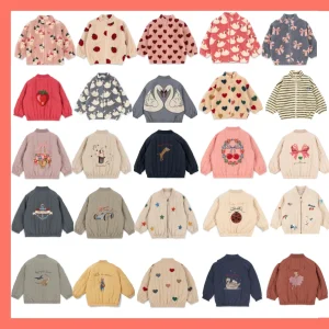 Giacche per bambini 2024 Autunno e inverno Nuovo cartone animato Moda Ragazzi e ragazze Cappotto in cotone caldo giacca coreana Abbigliamento per bambini 1
