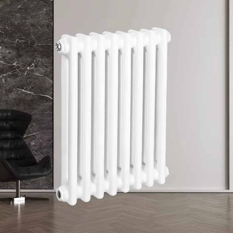 0lClassic Home Heating Radiatori di riscaldamento a doppia colonna in acciaio a basso tenore di carbonio Circolazione dell'acqua calda Sistemi HVAC per la casa e l'hotel Us 6