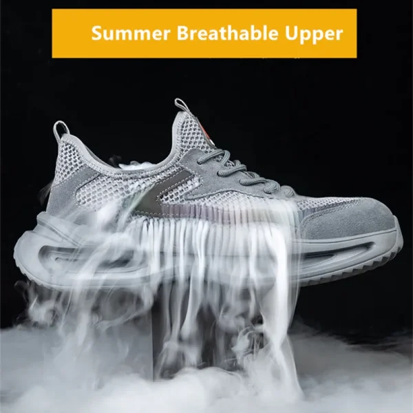 scarpe da lavoro estive traspiranti con punta in ferro scarpe antinfortunistiche antiforatura scarpe da ginnastica da lavoro per uomo scarpe antinfortunistiche leggere antiscivolo 3