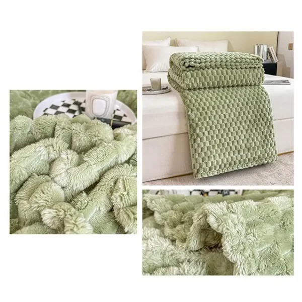 Coperta in pile di corallo Coperta in velluto spesso e resistente Elegante coperta in velluto di pile di corallo Caldo peluche Comfort Tartaruga dorata per accogliente 6