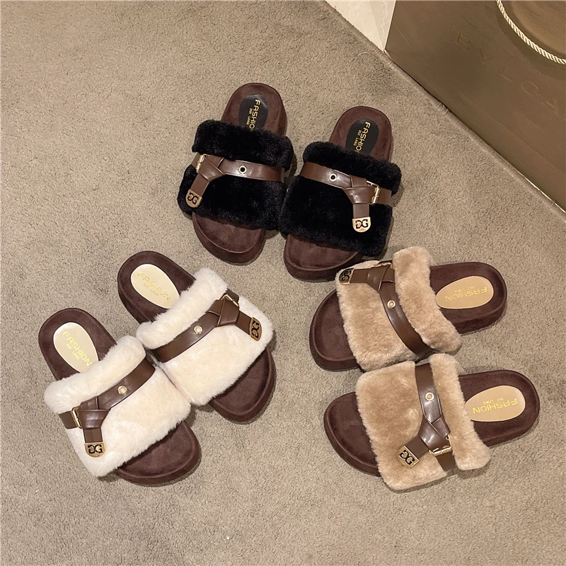 Pantofole da donna invernali Design casual innovativo Abbigliamento da casa leggero con suola morbida per le donne Pantofole premaman di marca esclusive 5