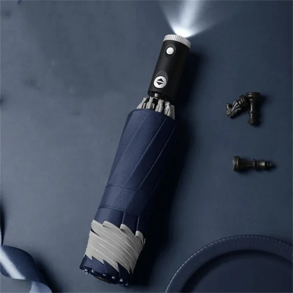 Ombrello automatico pieghevole UV portatile Xiaomi Ombrelli da sole alla moda resistenti al vento e alla pioggia Ombrello inverso Ombrello parasole 2