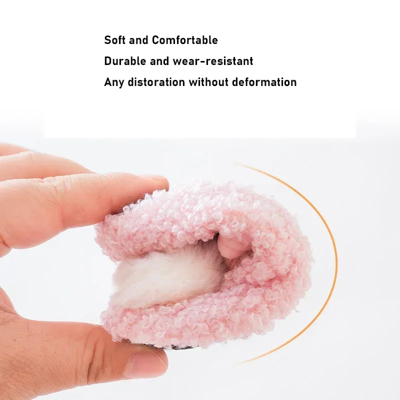 Pantofole per bambini autunno inverno Scarpe per calzini da pavimento in peluche per bambini Scarpe da passeggio con suola morbida per bambini Scarpe antiscivolo per la casa per interni 4