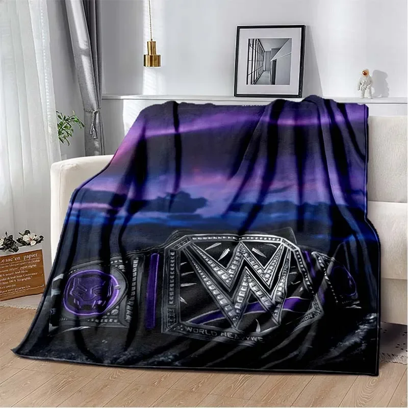 Wrestling Entertainment WWE Stampato Comoda coperta morbida Moda per la casa Divano letto Soggiorno Calda coperta regalo da viaggio portatile 6