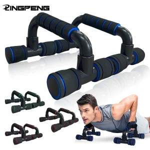 Barra di supporto push-up antiscivolo a forma di H Supporto per fitness domestico Power Rack Maniglie per palestra Barre push-up Braccio per esercizi Allenamento muscolare toracico 1