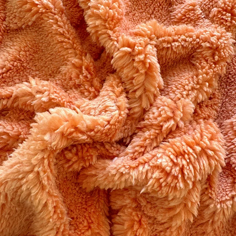 Tafuru Set trapunta singola in pile di latte Autunno/inverno Copripiumino in tinta unita caldo addensato 200x230 220x240 Biancheria da letto per doppio uso 5