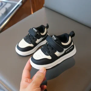 Scarpe da ginnastica per bambini di design alla moda Primavera Autunno 0-6 anni Scarpe sportive casual per bambini Scarpe da bambina per bambini in morbido patchwork di colore 1