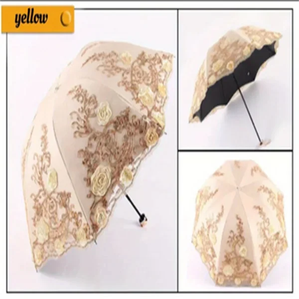 1 pezzo di ombrellone con motivo in pizzo retrò, ombrellone da principessa antigraffio, ombrellone da sposa, ombrellone da vacanza, ombrellone da tiro, ombrellone speciale da donna 5