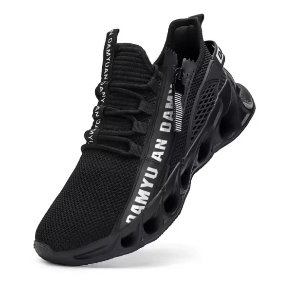 Nuova primavera e autunno con suola morbida da corsa da uomo in mesh traspirante scarpe sportive casual scarpe alla moda da uomo sneaker leggera 3