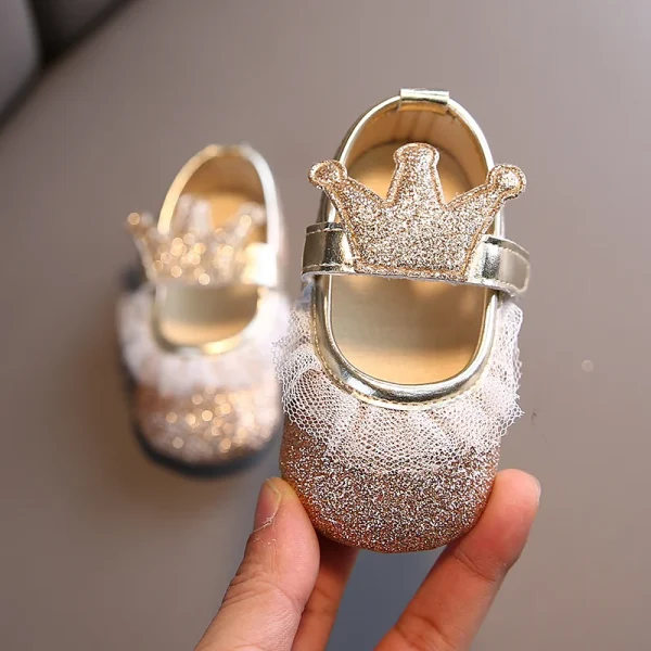 2023 moda estiva neonato scarpe da bambino rosa scarpe con fondo in tessuto antiscivolo ragazza elegante traspirante per il tempo libero scarpe da prima camminata per bambini 3