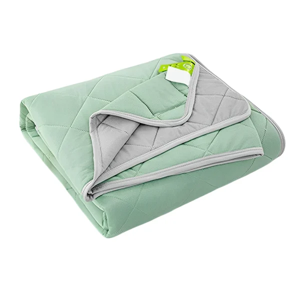 Lenzuola fresche estive Coperta in seta di ghiaccio tinta unita Coperta da camera da letto traspirante multifunzione per soggiorno camera da letto 5