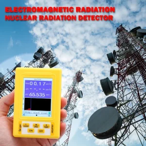 BR-9C Display digitale portatile 2 in 1 Rilevatore nucleare di radiazioni elettromagnetiche Contatore Geiger EMF Tester di tipo completamente funzionale 1