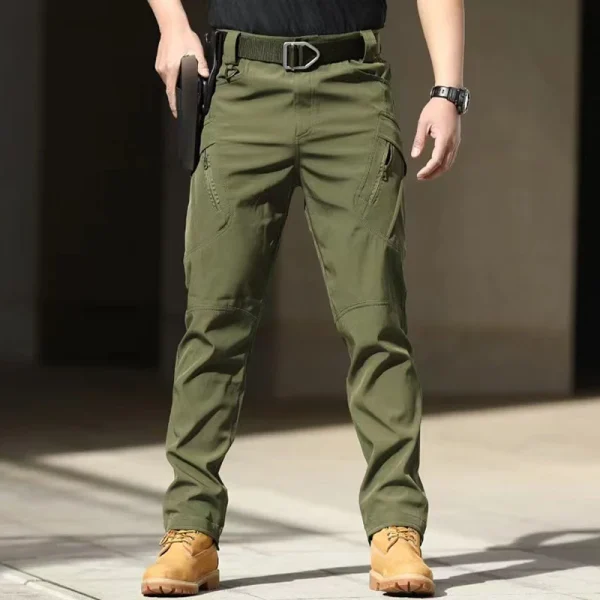 Pantaloni da combattimento tattici Gargo da uomo primavera autunno elastico campeggio escursionismo trekking arrampicata pantaloni da esterno Softshell pantaloni ad asciugatura rapida 5