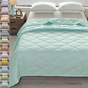 Copripiumino lavabile per camera da letto Copripiumino estivo stampato morbido e confortevole Coperte trapuntate per letto singolo matrimoniale King Queen 이불 1