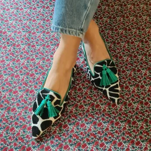 Bocca superficiale Scarpe a punta Scarpe da donna Appartamenti Tacchi bassi Frange Casual Scarpe da ginnastica femminili Colori misti Abito autunnale Nappa Estate Nuovo 1