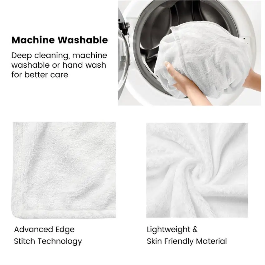 Coperta moderna in flanella con stampa zebrata da 1 pezzo - Coperta ultra morbida e calda con strisce di animali in bianco e nero, copriletto per divano per tutte le stagioni 2