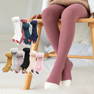 1 2 3 4 5 6 7 8 anni collant per bambina calze per bambini autunno inverno caldo bambino collant pantaloni per bambini pantaloni per ragazze carine KF040 1