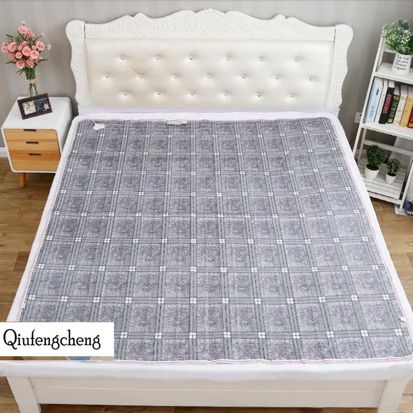 Coperta calda Coperta riscaldata elettrica Coperta elettrica 220V Doppia Manta Electrica Coperta riscaldante Tappeti Tappetino riscaldato 3