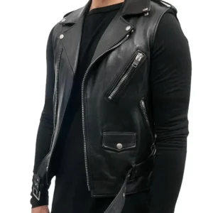 Costume da cavaliere con canotta in pelle da uomo, armatura in pelle medievale, gilet senza maniche, gilet in pelle con lacci 1