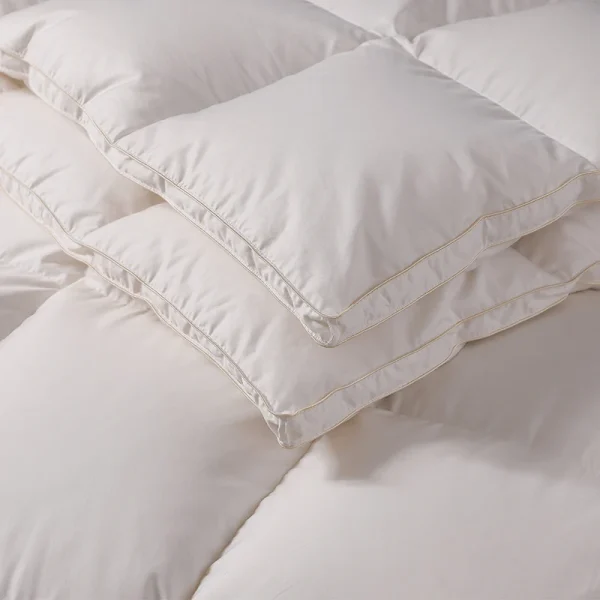 Lussuose trapunte trapunte piumini per letto invernale piumino 2 persone doppio riempito con piumino d'oca bianco di fascia alta puro 95% 5A 5