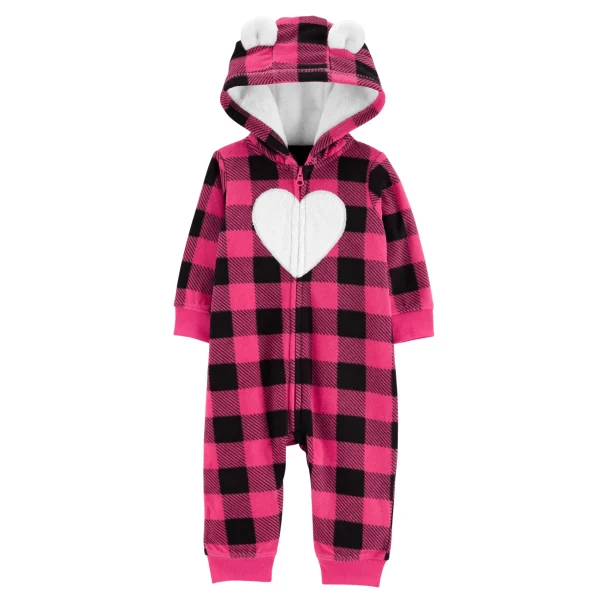 Pagliaccetto per neonato 2024 Primavera Autunno Caldo Babi Ragazzo Ragazza Vestiti Coral Fleece Con cappuccio Babe Girl Animale Tuta 6