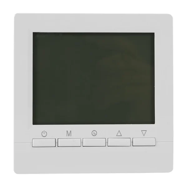 ABXH White Wall Mounted Heating Thermostat For Boilers Weekly Programmable Thermostat 3