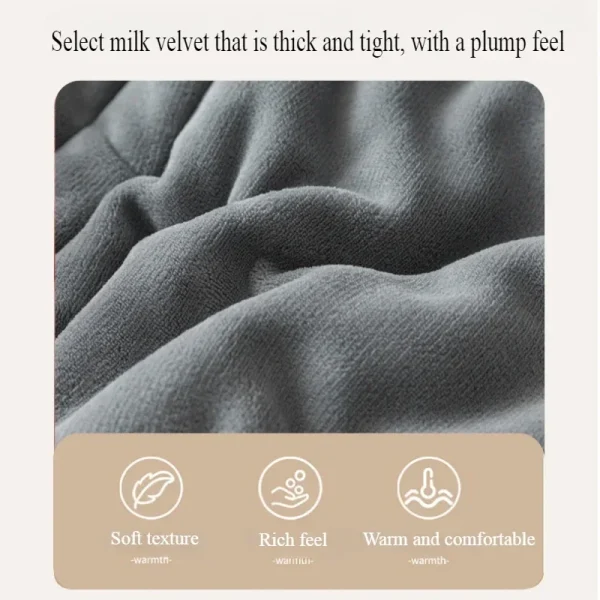 Coperta trapuntata invernale Double Sided Velluto Agnello Cashmere Trapunte per letto matrimoniale King Queen Piumino per letto full size Addensare Piumino Core 4