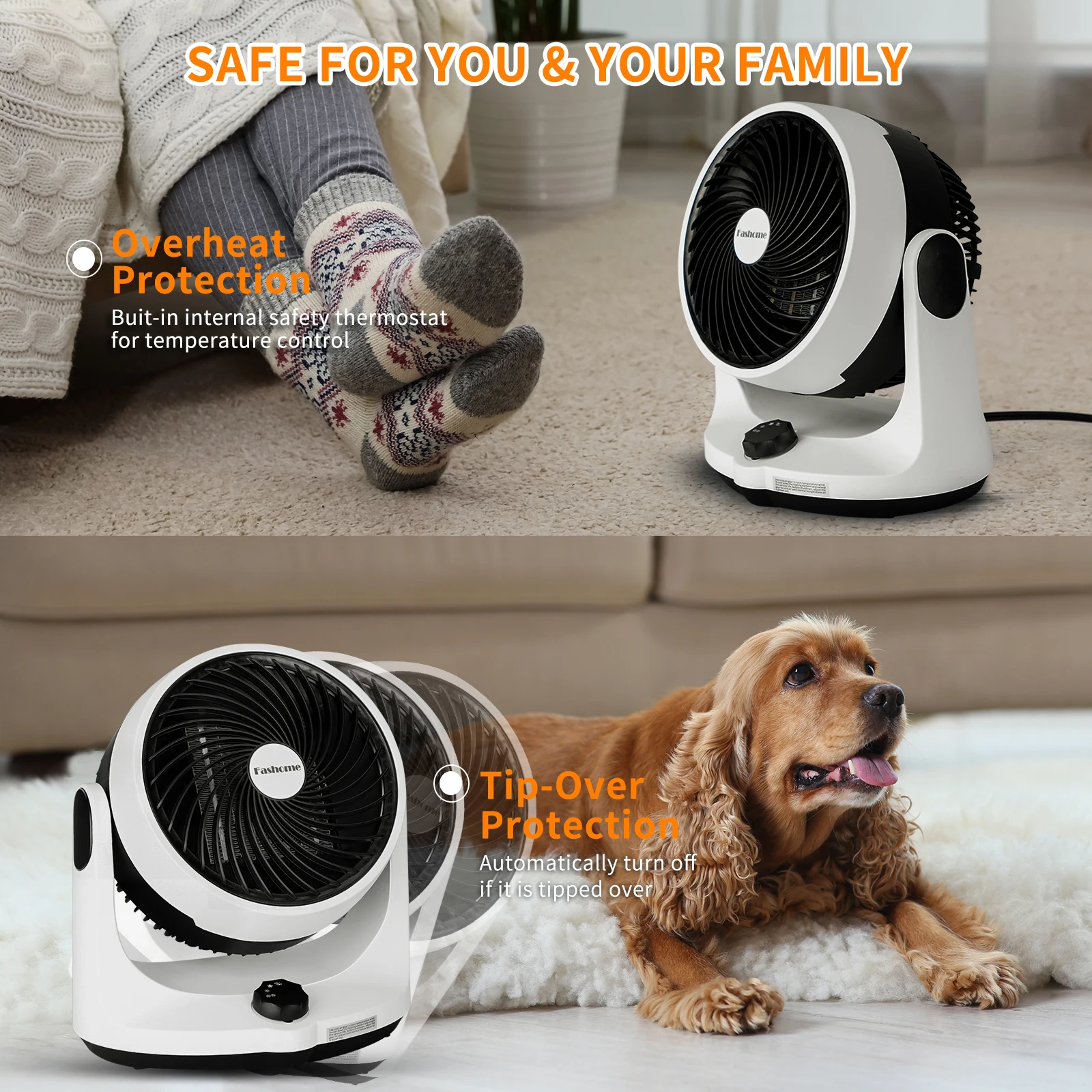 Riscaldatore elettrico portatile Mini riscaldatore da tavolo Riscaldatore per riscaldamento invernale Riscaldatore per ventilatore circolatore d'aria per riscaldamento in ceramica PTC 3