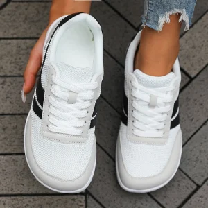 Nuove scarpe da donna a punta larga Casual versatili suola morbida Scarpe larghe per ultime Scarpe da ginnastica da passeggio Mesh traspirante Comode scarpe a piedi nudi 1