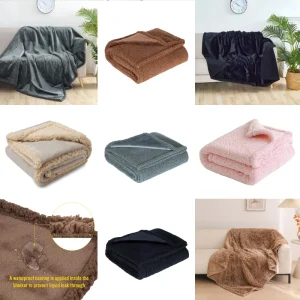 Coperta per coppia soffice premium impermeabile al 100% addensata king size morbida e pelosa coperta calda regalo romantico accogliente casa Dropshipping 1