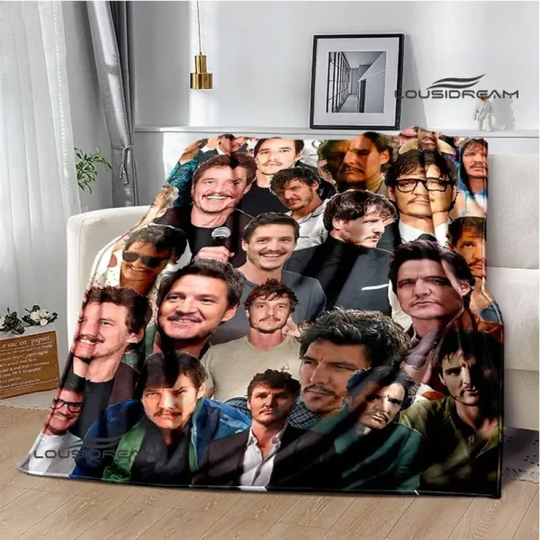 Jose Pedro Balmaceda Pascal Coperta stampata per bambini Calda flanella Morbida coperta accogliente Coperta per divano letto Coperta da viaggio Regalo di compleanno - immagine 5