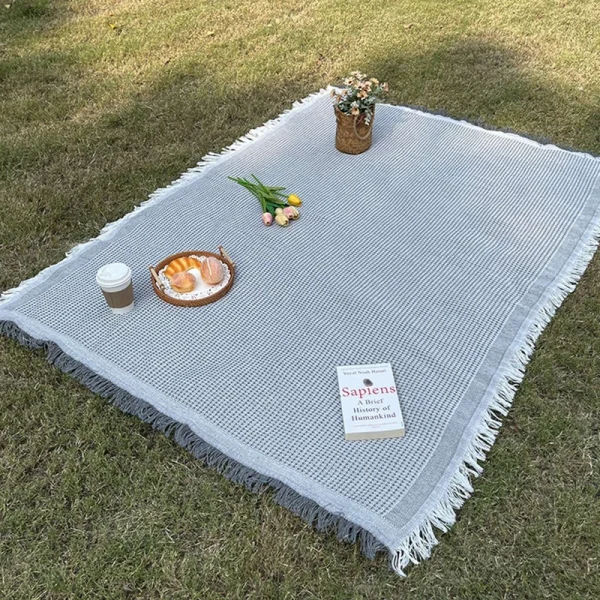 Coperta da Picnic per maglieria tappetino da Picnic all'aperto coperte morbide per divani asciugamano fodera per divano All Inclusive tovaglia antipolvere 2