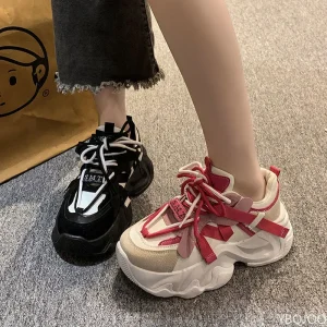 Scarpe da ginnastica da donna leggere e traspiranti Scarpe da corsa comode e casual da donna primavera autunno Scarpe sportive versatili alla moda 1