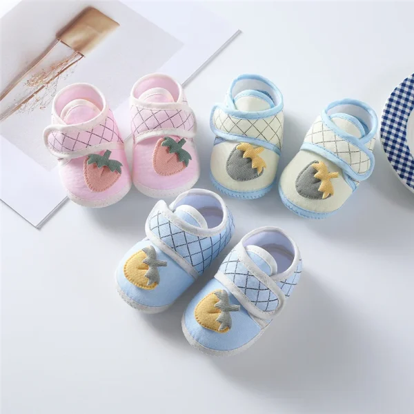 0-12 mesi neonata ragazzo scarpe primi camminatori cotone morbido neonato scarpe carino infantile bambino scarpe per ragazze ragazzi primavera 2
