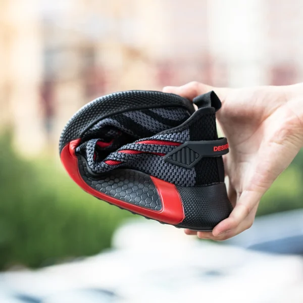 Scarpe antinfortunistiche da lavoro da uomo Scarpe da ginnastica da lavoro antiforatura Scarpe da lavoro indistruttibili da uomo Stivali da uomo Scarpe da uomo leggere Stivali antinfortunistici 6