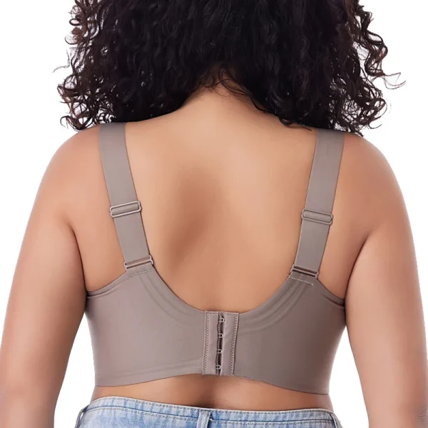 Reggiseno push up FallSweet per donna Reggiseni taglie forti senza cuciture Coppa sottile Bralette senza fili Reggiseno sexy Femme M-6XL 4