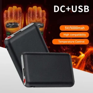 Tuta riscaldante invernale Batie 5000mAh 5V Batteria per pantaloni riscaldati Powerbank esterno per gilet riscaldato Giacca Guanti Abbigliamento riscaldato 1