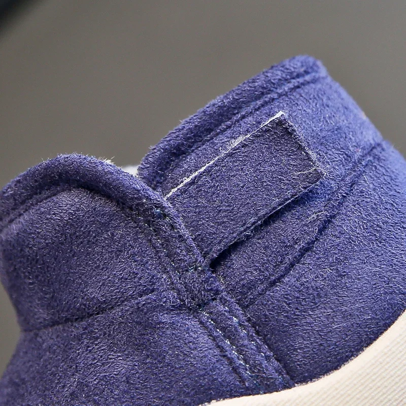 Autunno inverno scarpe per bambini per ragazze ragazzi stivali da neve scarpe da bambino per neonati calde scarpe in cotone per bambini antiscivolo all'aperto in peluche 6