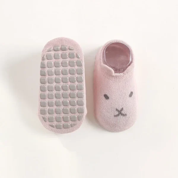 1 paio di calzini estivi newhbon calzini alla caviglia simpatico cartone animato per neonato ragazza Silicone antiscivolo pavimento bambino calzino Kawaii vestiti di cotone 6