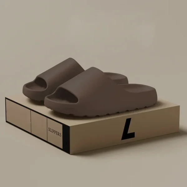 2025 EVA con suola morbida leggera casa casual design innovativo scarpe pantofole da uomo diapositive di marca esclusive di alta qualità Disponibile - immagine 3