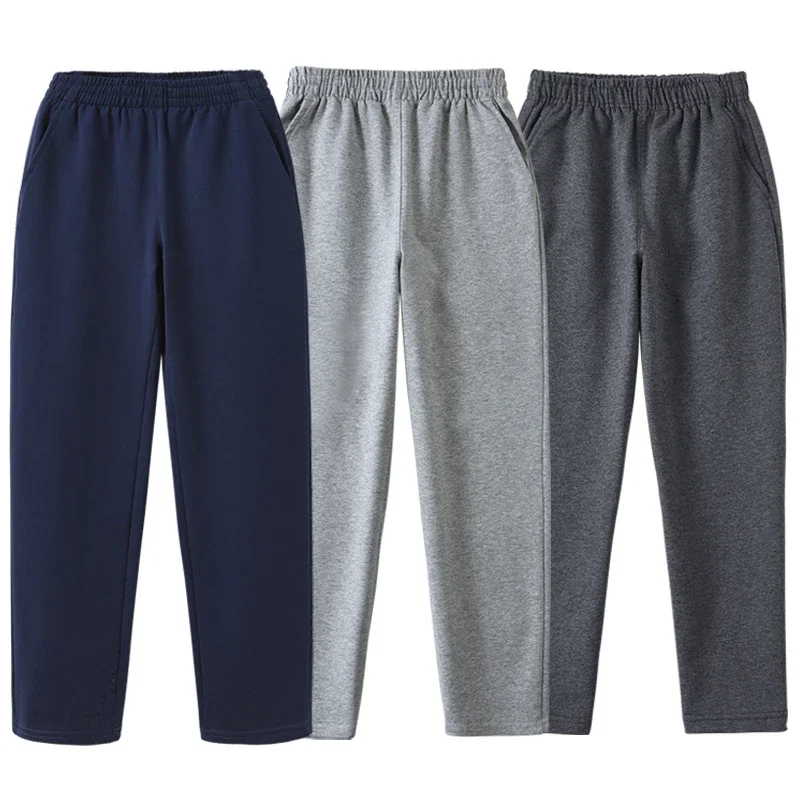 Autunno Inverno Bambini Ragazzi adolescenti Pantaloni sportivi casual Pantaloni in pile Pantaloni da jogging per bambini Pantaloni sportivi larghi Vestiti caldi per ragazzi 6