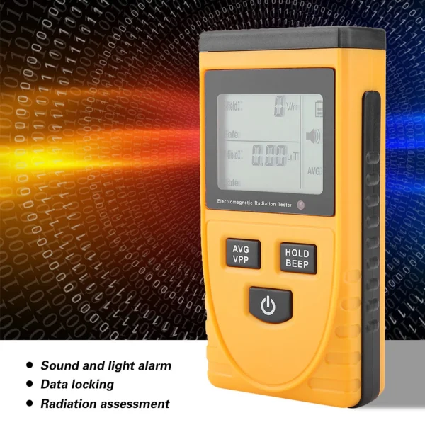 Tester di radiazioni digitali GM3120 Rilevatore di radiazioni elettromagnetiche digitali Tester EMF Tester di radiazioni Rilevatore di radiazioni GM3120 2