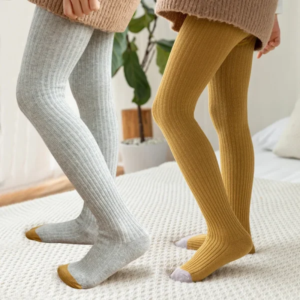 1 2 3 4 5 6 7 8 anni collant per bambina calze per bambini autunno inverno caldo bambino collant pantaloni per bambini pantaloni per ragazze carine KF040 3